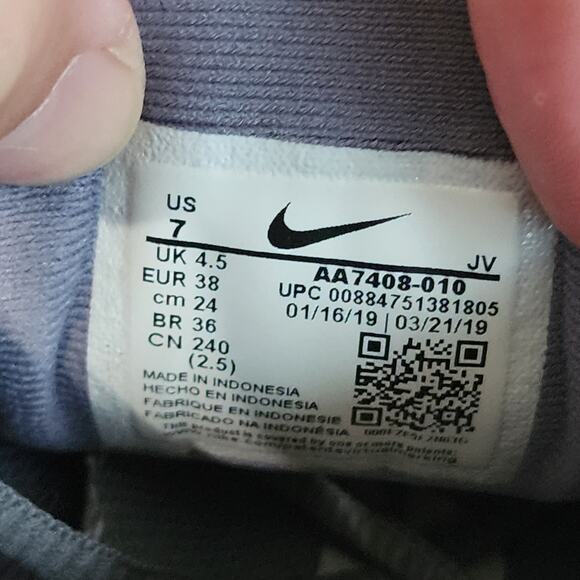 Nike Flex 2018 RN (AA7408-010) Women's Running Shoes Sneakers Size 7 Cool Gray - Picture 9 of 9